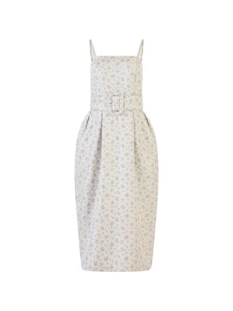 floral-print midi dress by ROSIE ASSOULIN