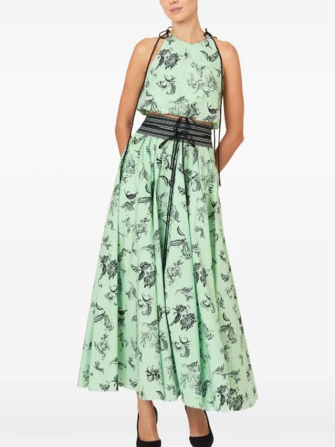 floral-print top by ROSIE ASSOULIN
