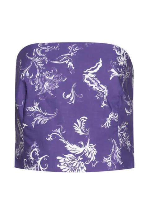 floral print top by ROSIE ASSOULIN