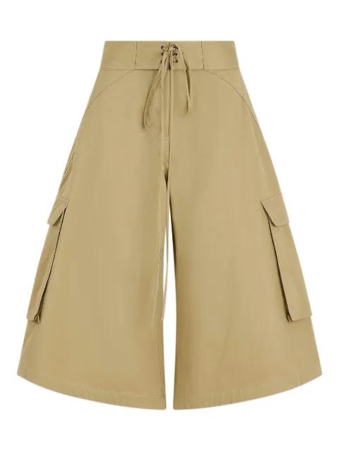 lace-up fastening cargo shorts by ROSIE ASSOULIN