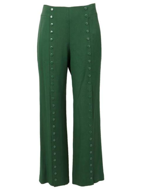 studded wide leg trousers by ROSIE ASSOULIN