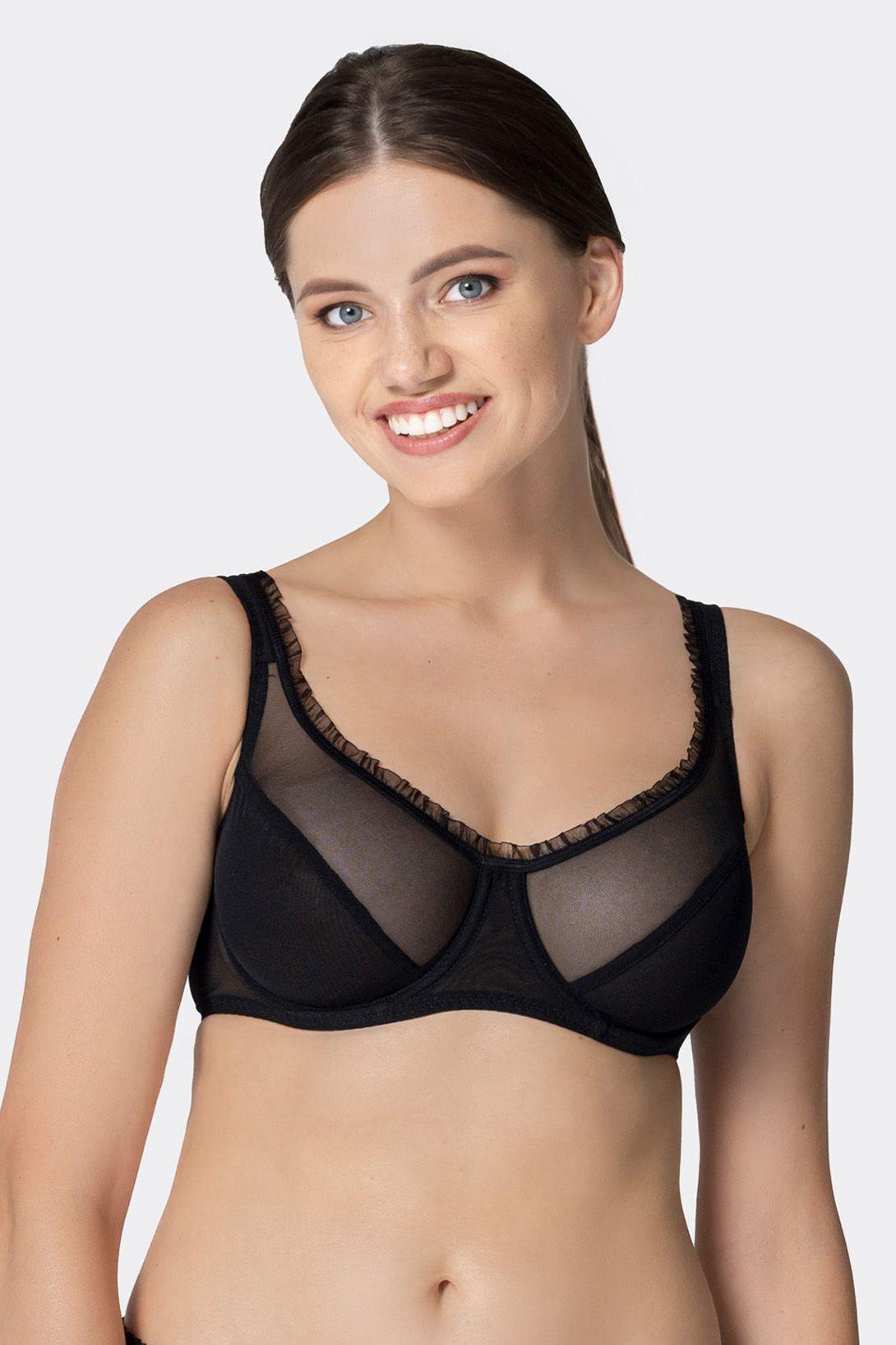 Sheer Soft Cup Bra by ROSME