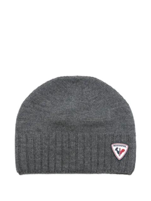 Alan ribbed logo-patch beanie by ROSSIGNOL