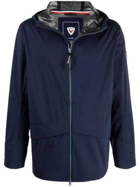 Covariant hoodied rain jacket by ROSSIGNOL