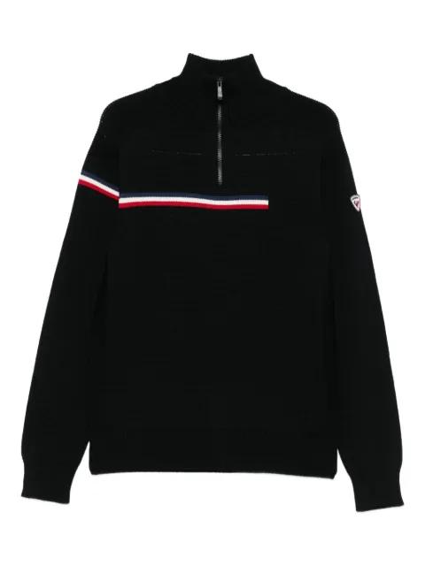 Odysseus half-zip merino wool sweater by ROSSIGNOL
