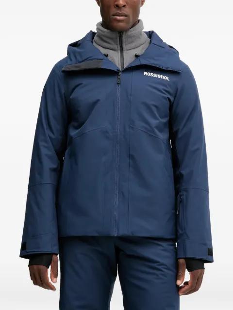 Rochrun hoodied zip-fastening ski jacket by ROSSIGNOL