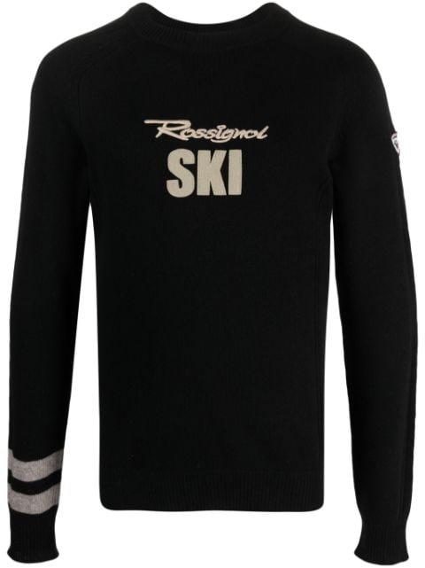 Signature logo-embroidered sweater by ROSSIGNOL