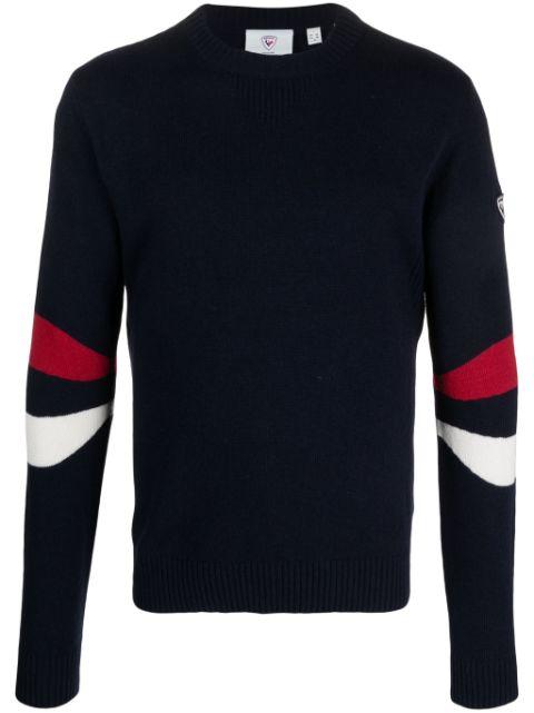 Signature logo-embroidered sweater by ROSSIGNOL