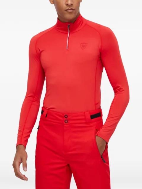 half-zip turtleneck top by ROSSIGNOL