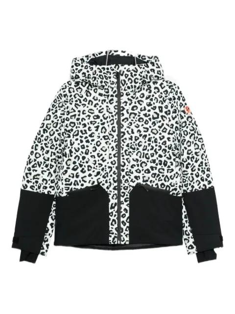 leopard-print jacket by ROSSIGNOL