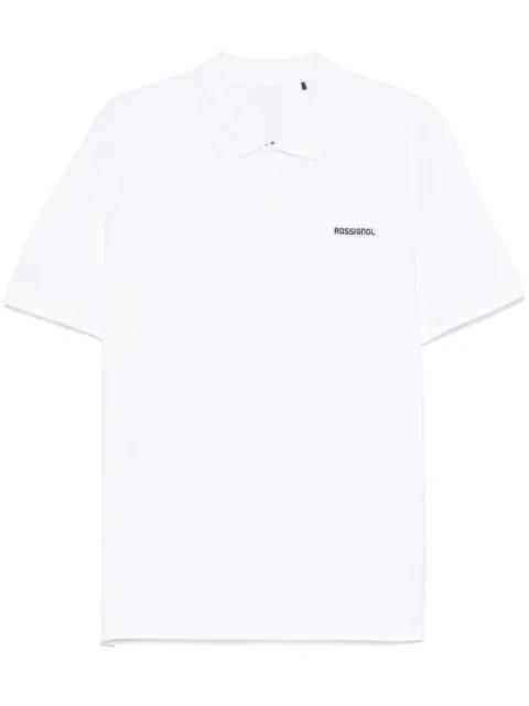 logo-embroidered polo shirt by ROSSIGNOL