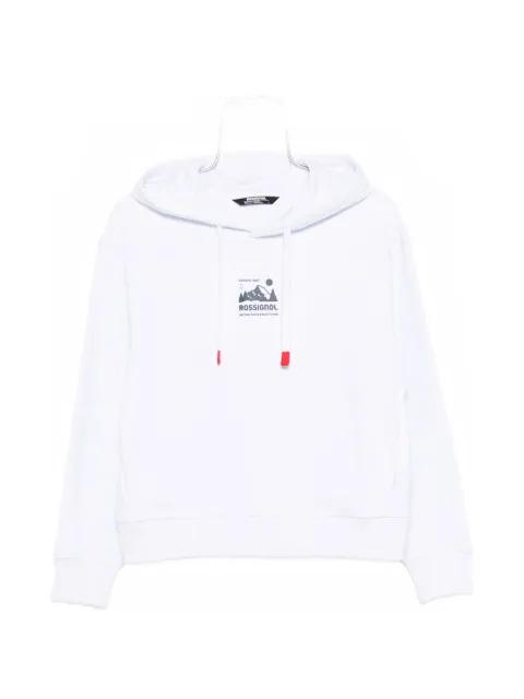 logo-print hoodie by ROSSIGNOL