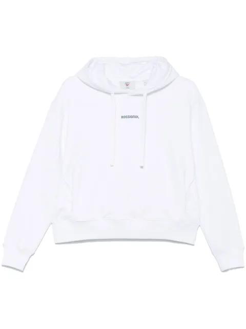 logo-print hoodie by ROSSIGNOL