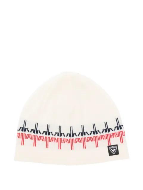 patterned beanie by ROSSIGNOL