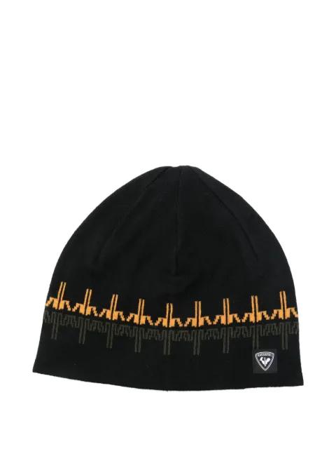 patterned-intarsia beanie by ROSSIGNOL