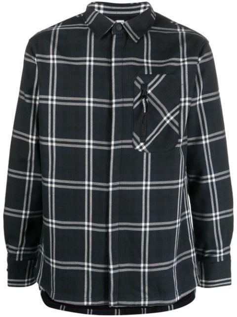 plaid flannel shirt by ROSSIGNOL