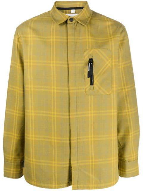 plaid flannel shirt by ROSSIGNOL