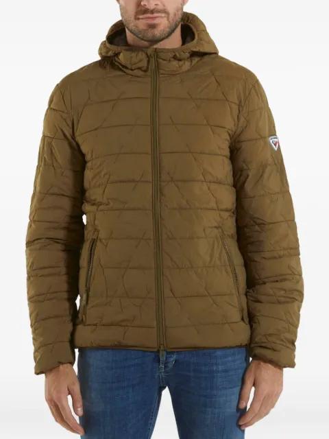 quilted hoodied jacket by ROSSIGNOL