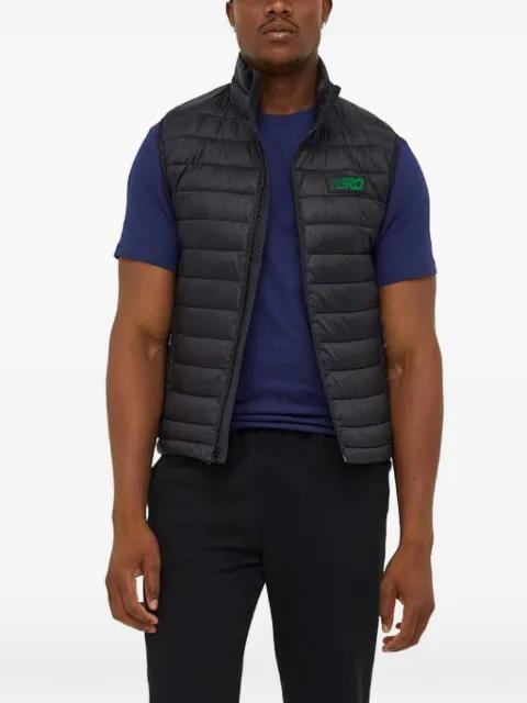 quilted zip-up gilet by ROSSIGNOL