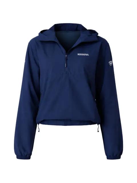 stretch zip-up hoodied jacket by ROSSIGNOL