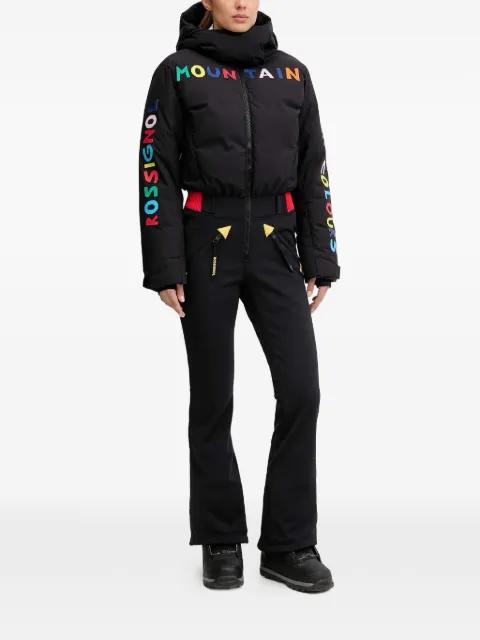 x JCC Sublim logo-patch ski jumpsuit by ROSSIGNOL