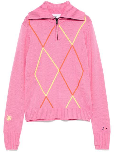 x JCC merino-wool sweater by ROSSIGNOL