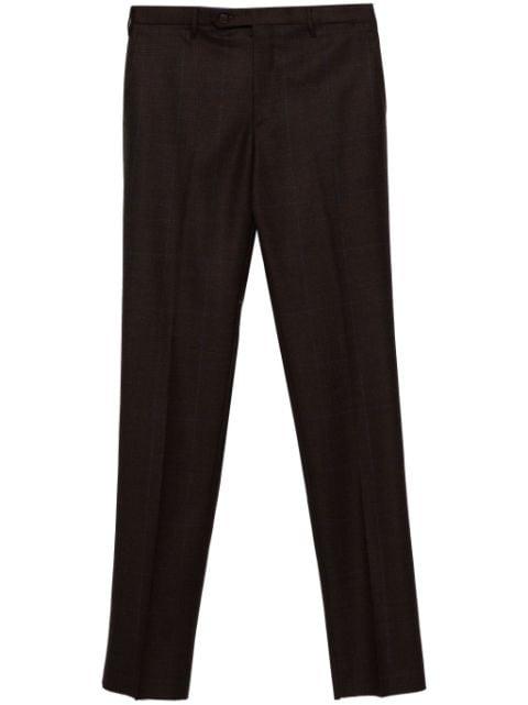 checked trousers by ROTA