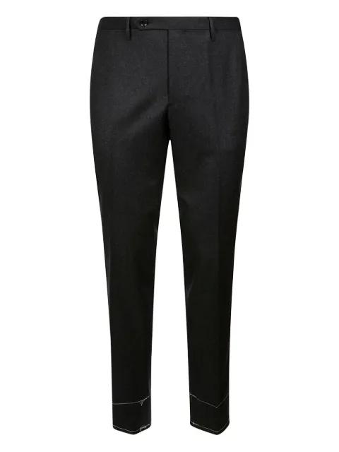 wool straight-leg trousers by ROTA