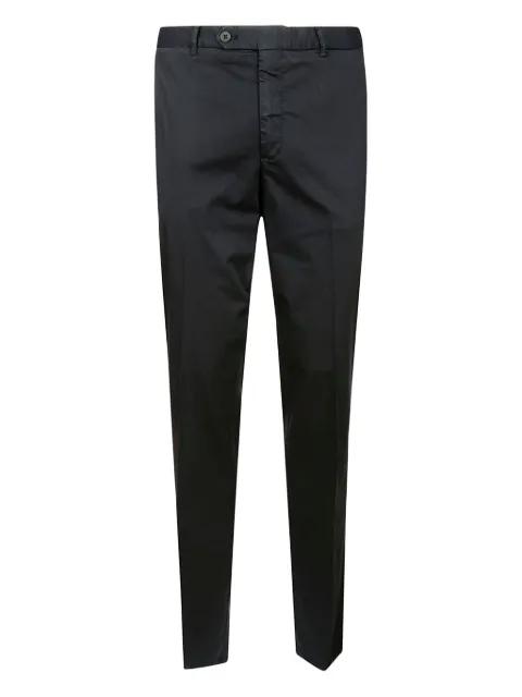 zip-fly button-fastening trousers by ROTA