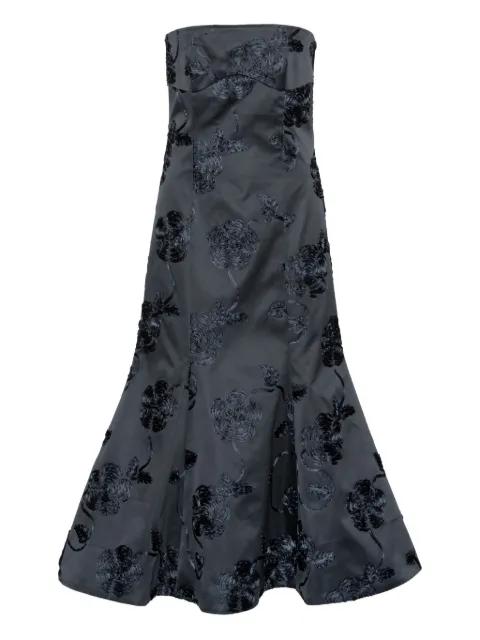3d flower midi dress by ROTATE BIRGER CHRISTENSEN