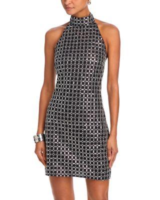Bead Halter Neck Dress by ROTATE BIRGER CHRISTENSEN