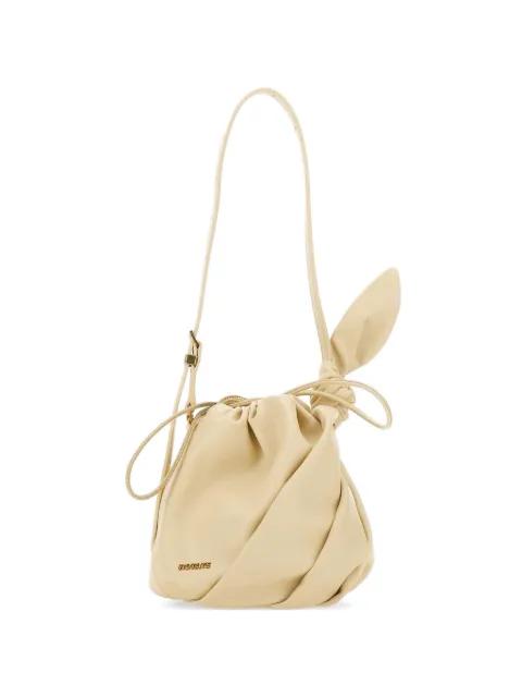 Bon Bon knot leather shoulder bag by ROTATE BIRGER CHRISTENSEN
