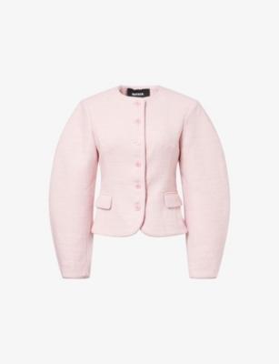 Cocoon Flap-Pocket Woven Jacket by ROTATE BIRGER CHRISTENSEN
