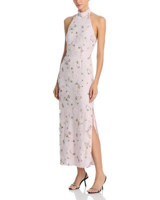 Flower Beads Maxi Dress by ROTATE BIRGER CHRISTENSEN