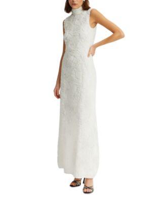 Flower Mesh Maxi Dress by ROTATE BIRGER CHRISTENSEN