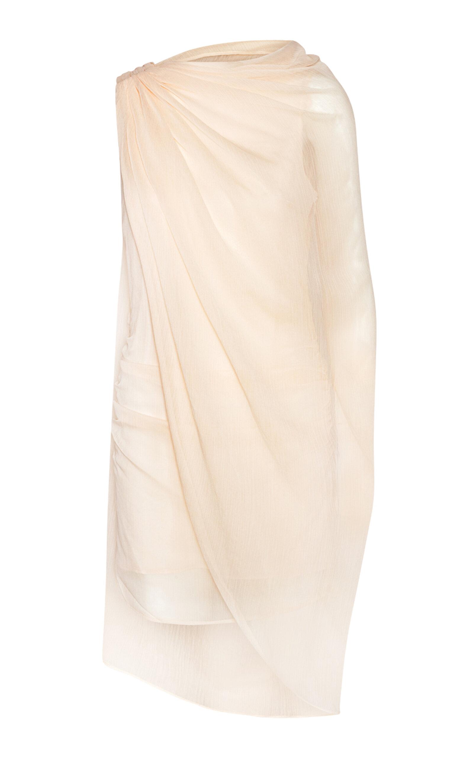 ROTATE Cape-Detailed Chiffon Mini Dress - Moda Operandi by ROTATE BIRGER CHRISTENSEN