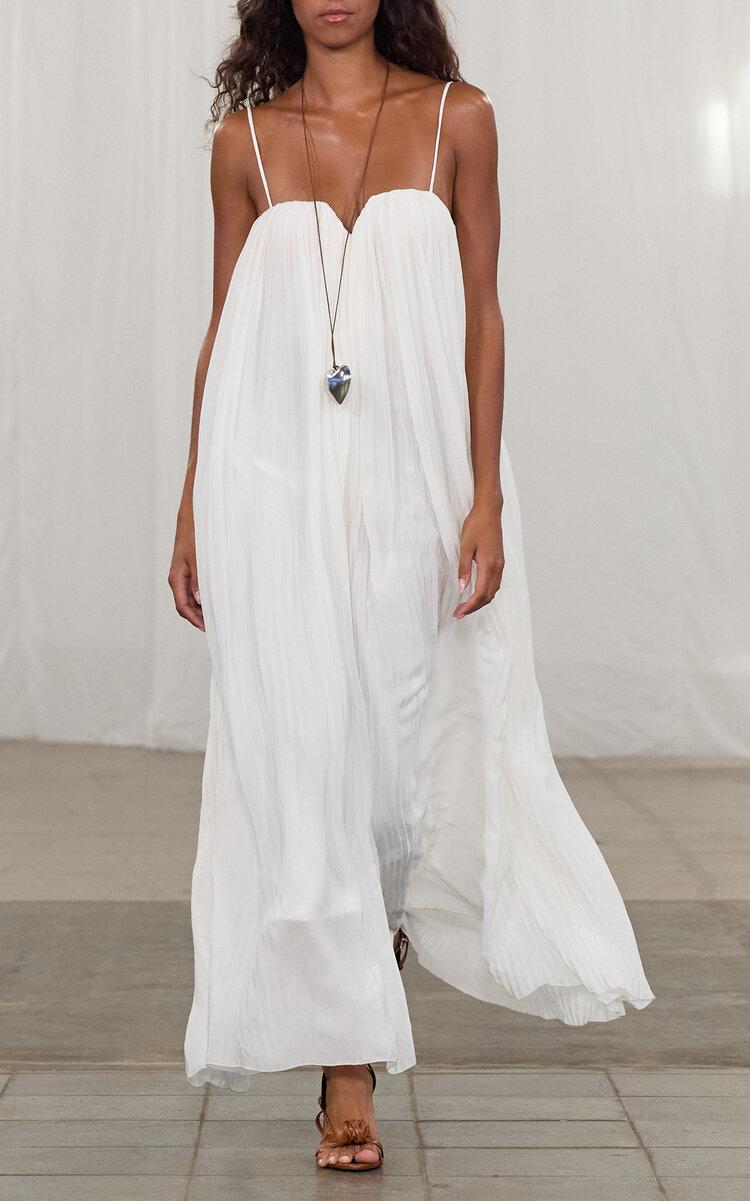 ROTATE Pleated Midi Dress - Moda Operandi by ROTATE BIRGER CHRISTENSEN