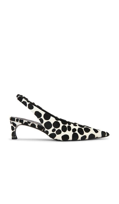 ROTATE Slingback Pump in Black,White by ROTATE BIRGER CHRISTENSEN
