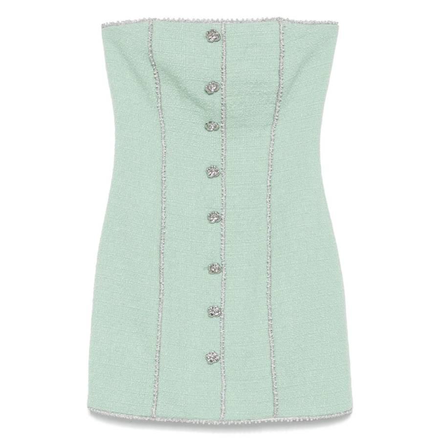 Rotate Boucle Strapless Mini Dress by ROTATE BIRGER CHRISTENSEN