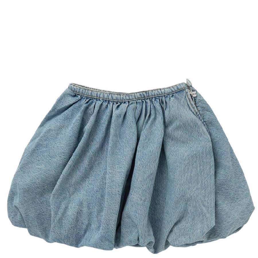 Rotate Cotton Denim Balloon Skirt by ROTATE BIRGER CHRISTENSEN