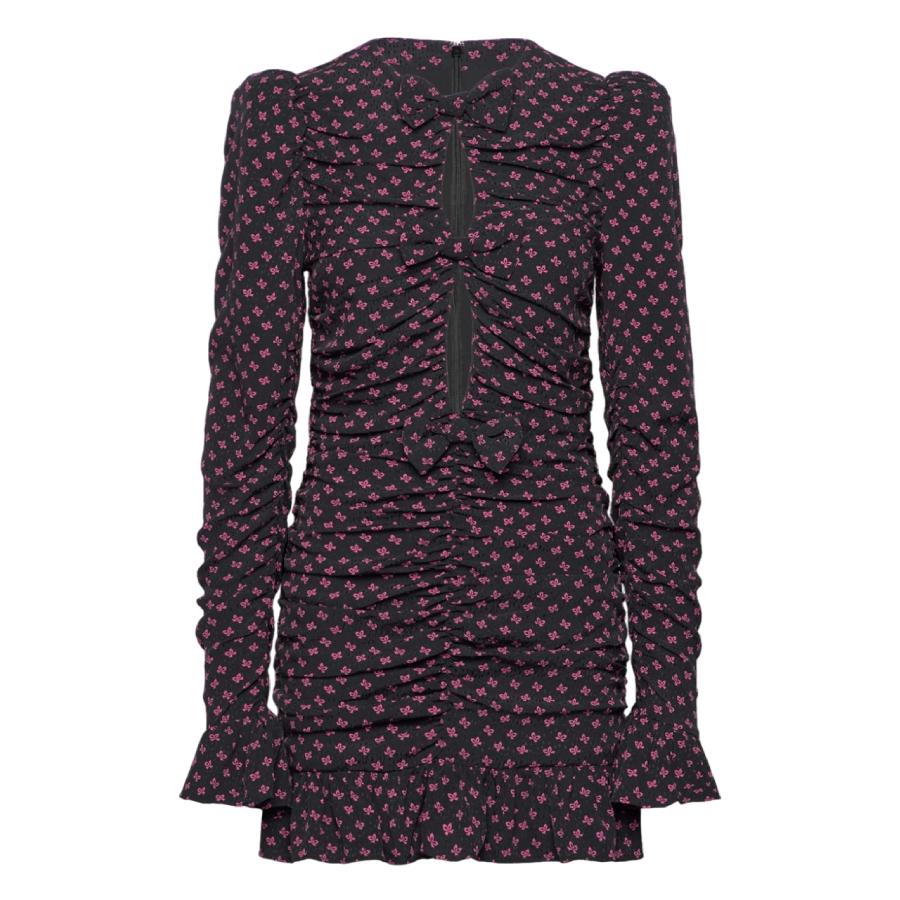 Rotate Ladies Purple Jacquard Mini Dress by ROTATE BIRGER CHRISTENSEN