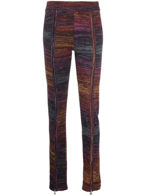 Space dyed knit trousers by ROTATE BIRGER CHRISTENSEN