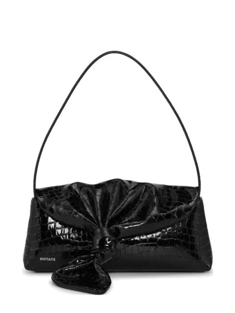 The Drape Bag Croco shoulder bag by ROTATE BIRGER CHRISTENSEN
