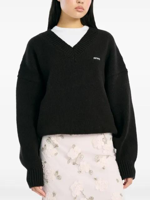V-neck sweater by ROTATE BIRGER CHRISTENSEN