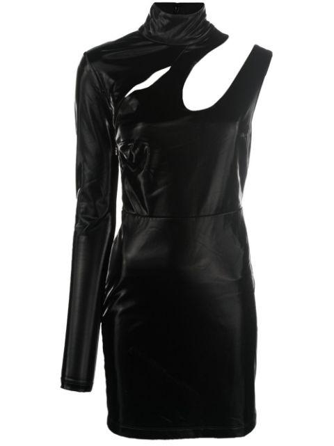 asymmetric one-sleeve mini dress by ROTATE BIRGER CHRISTENSEN