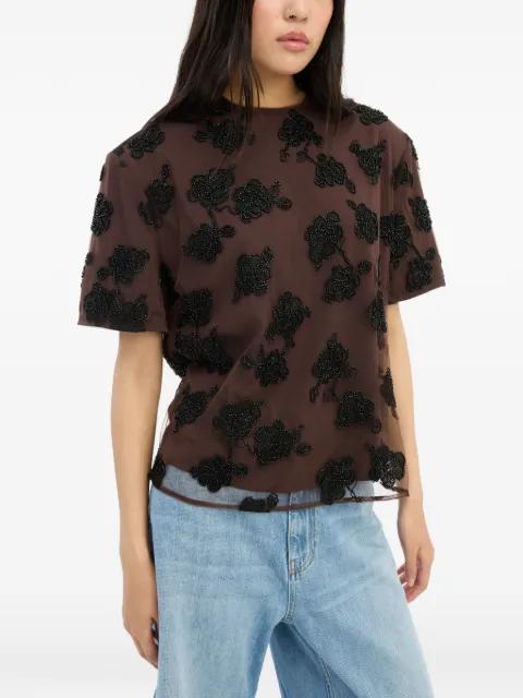 beaded oversized top by ROTATE BIRGER CHRISTENSEN