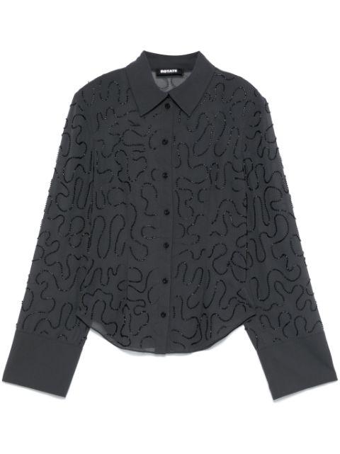 beaded shirt by ROTATE BIRGER CHRISTENSEN