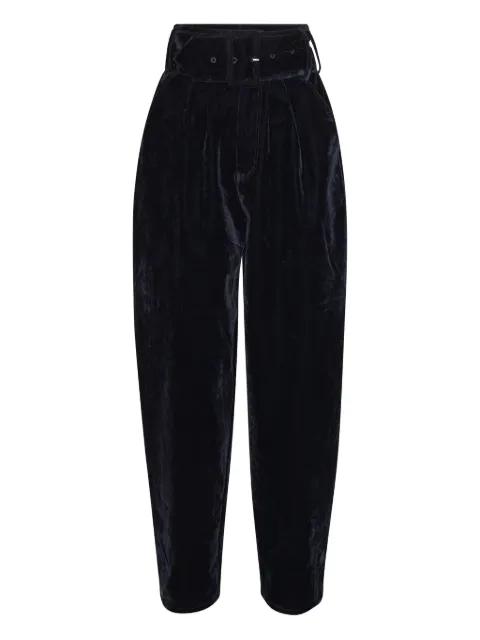 belted tapered trousers by ROTATE BIRGER CHRISTENSEN