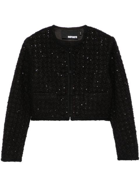 bouclé cropped jacket by ROTATE BIRGER CHRISTENSEN