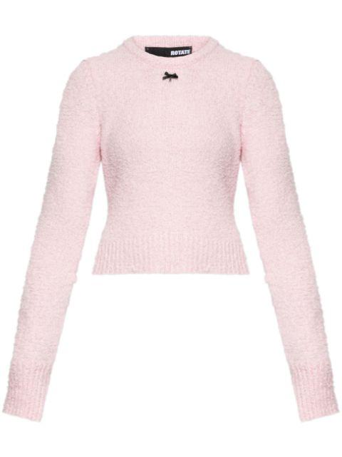 bow-detail sweater by ROTATE BIRGER CHRISTENSEN